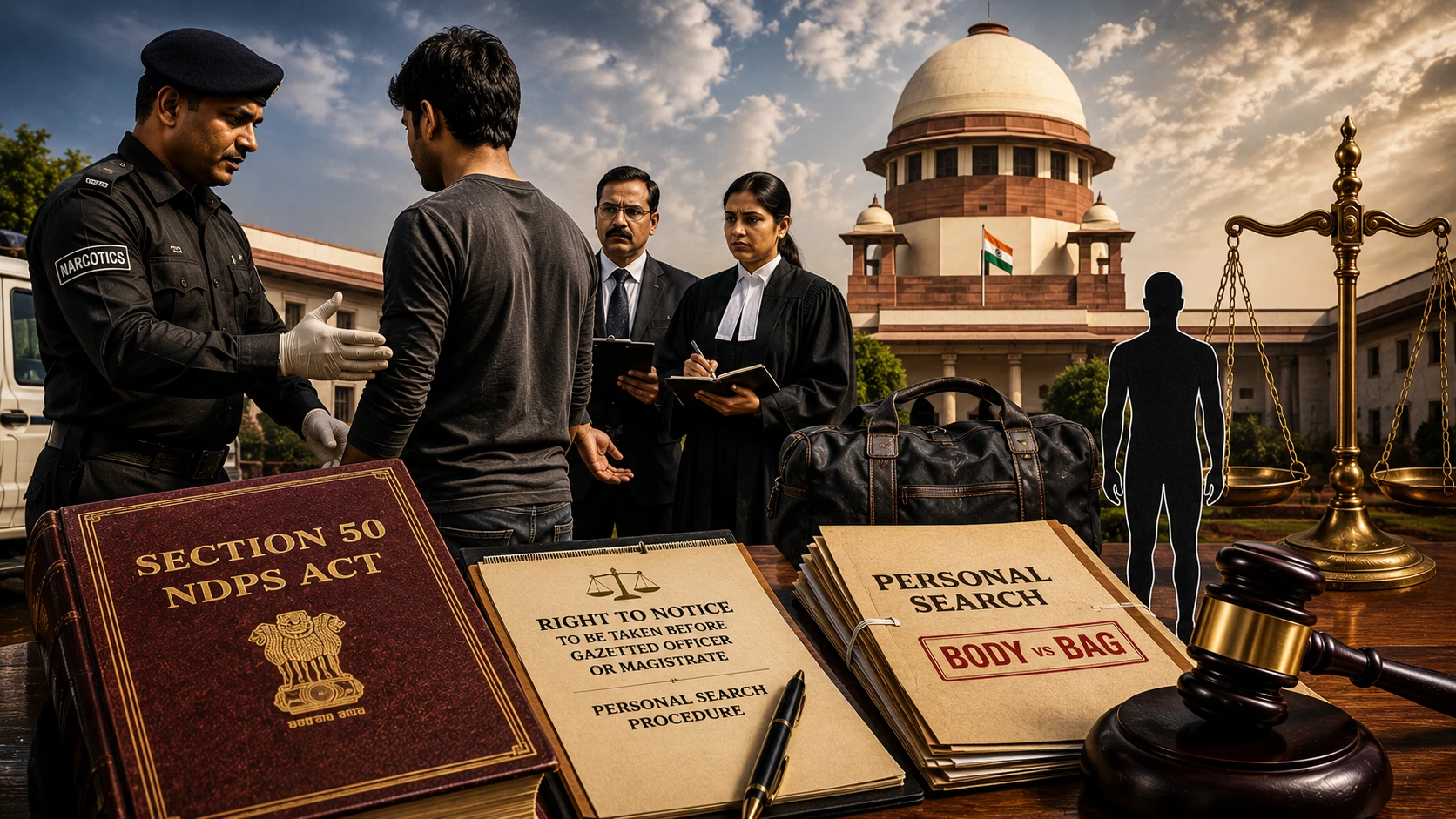 Section 50 of the NDPS Act: The Search of the Person, the Right to Notice, and the Question of the Bag
