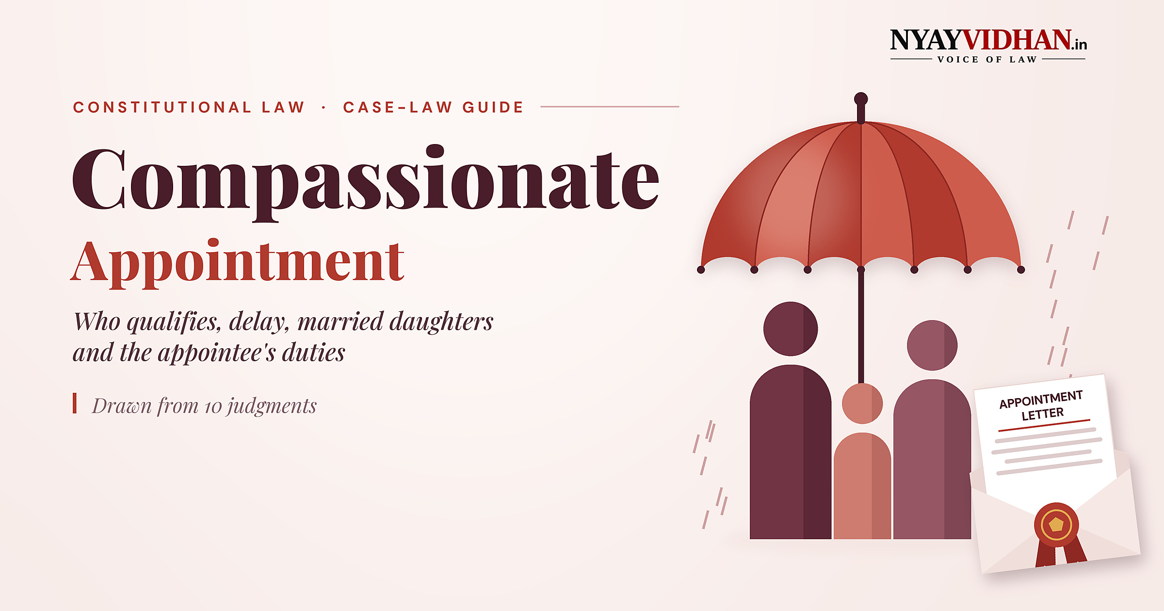 Compassionate Appointment: Who Qualifies, Delay, Married Daughters and the Appointee's Duties
