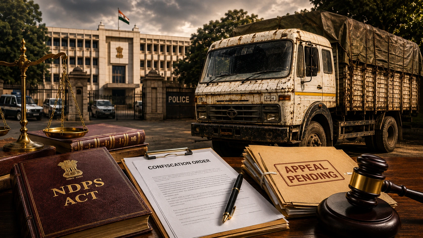 Punjab & Haryana High Court Orders Release of NDPS-Confiscated Truck During Pendency of Appeal, Says Vehicles Should Not Rot in Police Custody