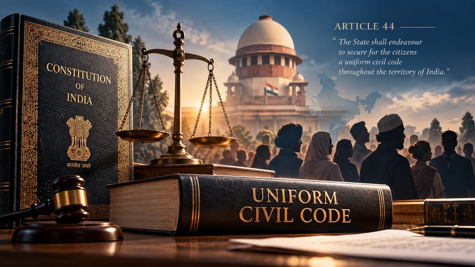 Uniform Civil Code in India: Constitutional Promise, Legal Uniformity and the Road Ahead.