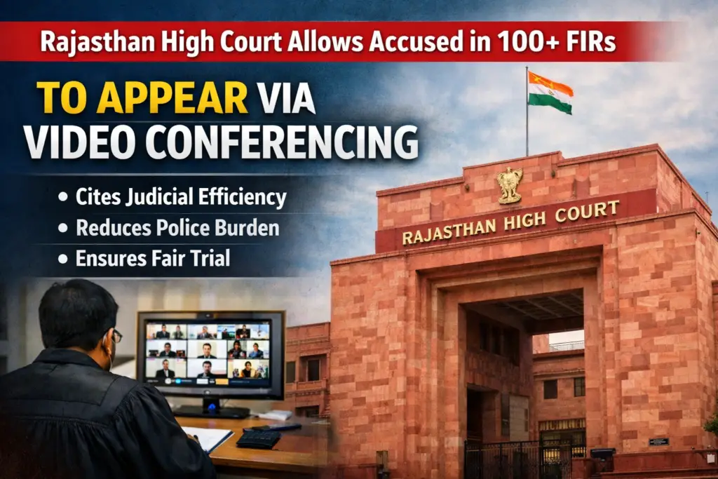 Rajasthan High Courts Video Conferencing Ruling