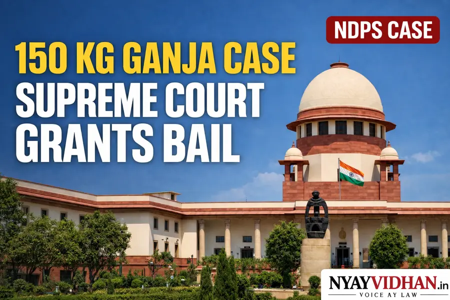 Supreme Court grants bail in ganja case